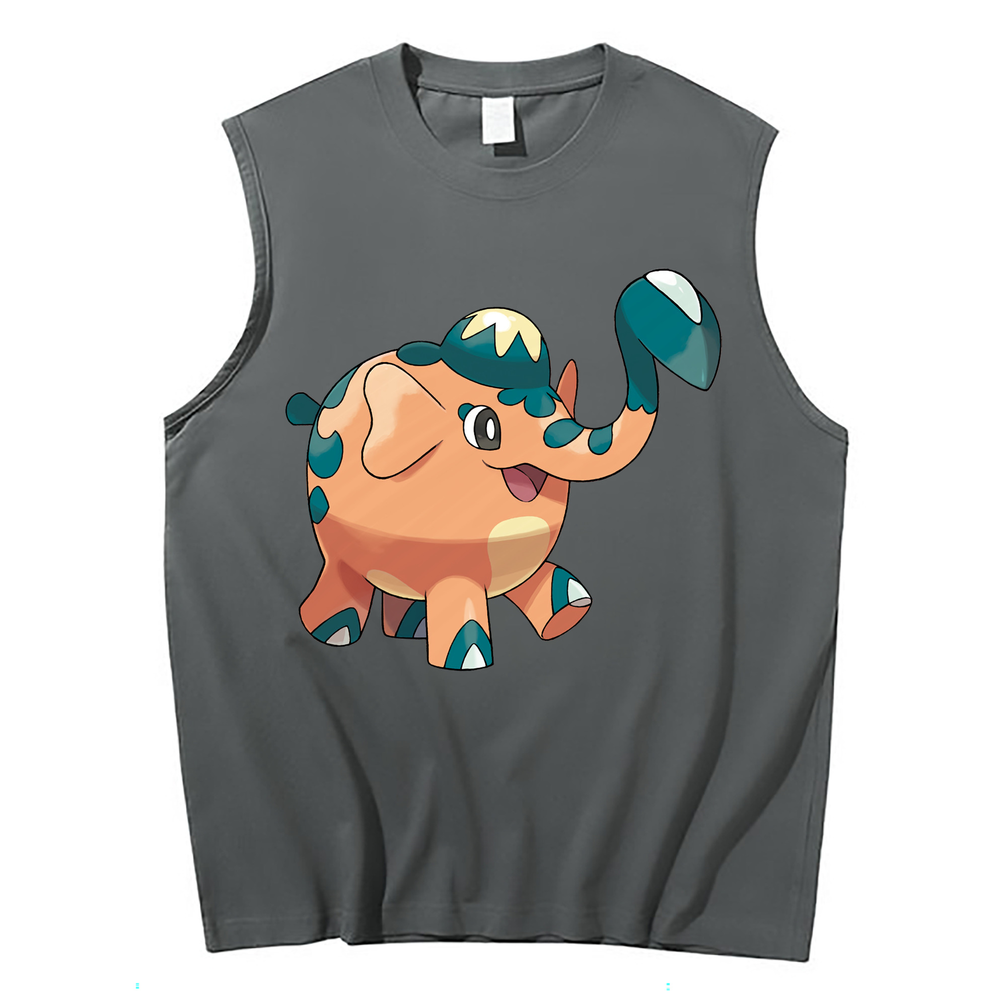 （画像用） ポケットモンスター Pokémon コットン100％タンクトップ（フロントプリント）